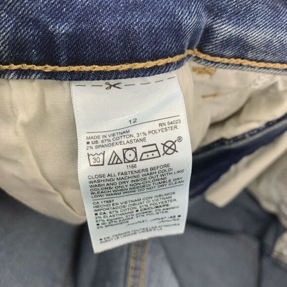 Old Navy Pop Icon High Rise Skinny Jeans Size 12 - Picture 6 of 6